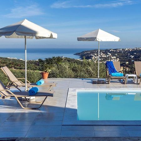 Villa Konstantinos Hilltop Vineyard Escape Almirida Exterior foto