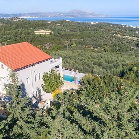 Villa Konstantinos Hilltop Vineyard Escape Almirida Exterior foto