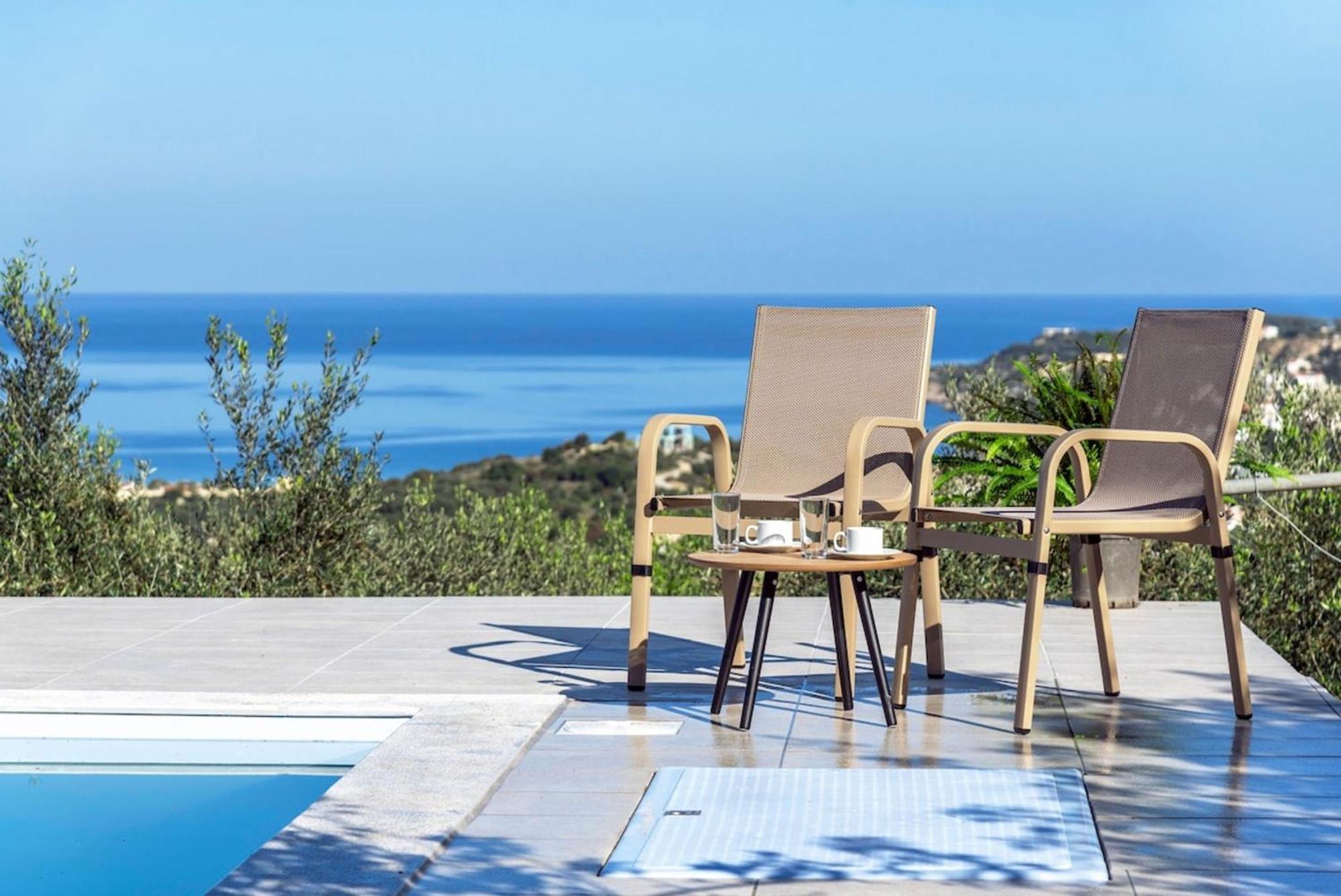 Villa Konstantinos Hilltop Vineyard Escape Almirida Exterior foto