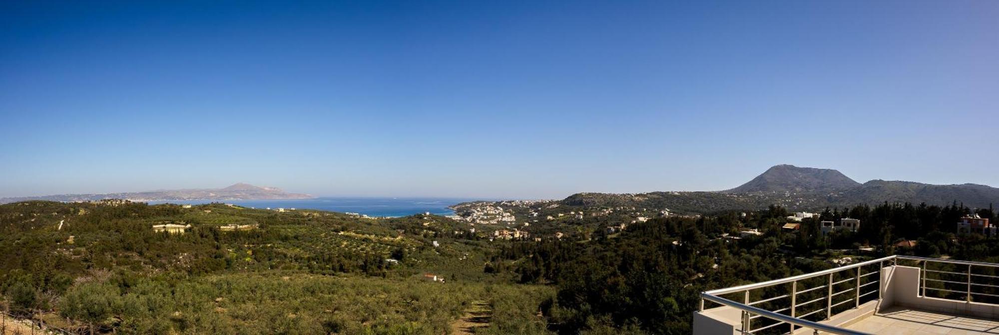 Villa Konstantinos Hilltop Vineyard Escape Almirida Exterior foto