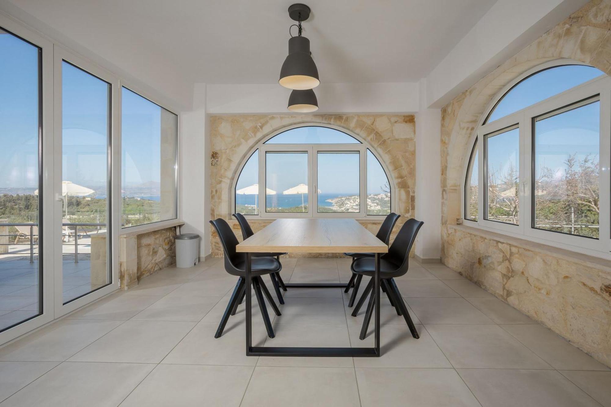 Villa Konstantinos Hilltop Vineyard Escape Almirida Exterior foto