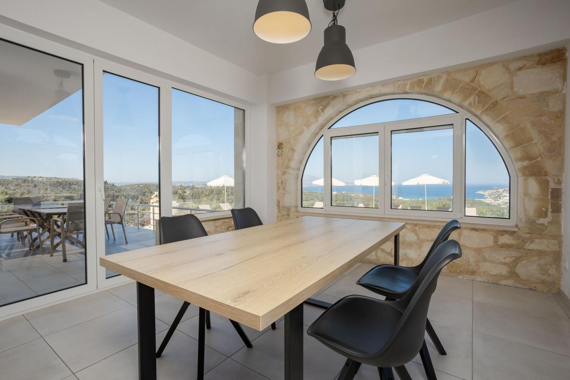 Villa Konstantinos Hilltop Vineyard Escape Almirida Exterior foto